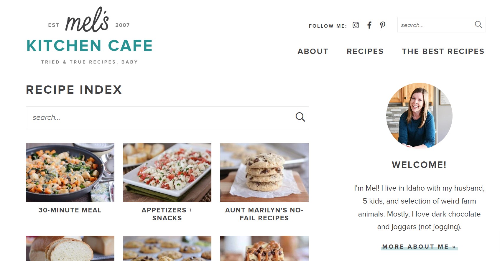 melskitchencafe website